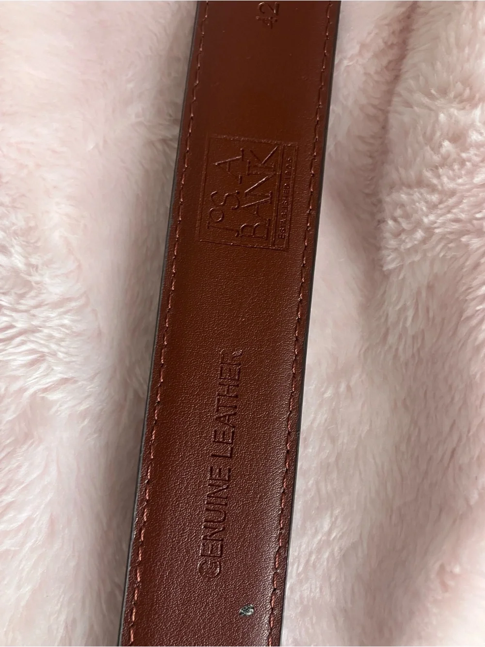 Jos. A. Bank belt as outfits